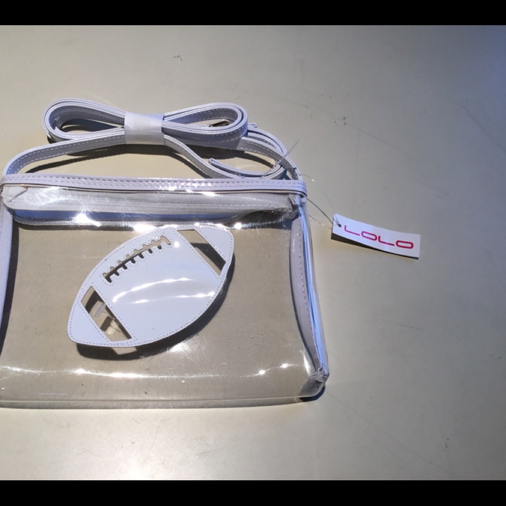 LOLO clear cross body NWT